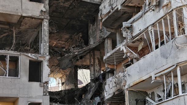 Ein Haus in Odessa ist nach einem Raketenangriff zerstört (Archivbild): In der Nacht gab es erneute Einschläge in der ukrainischen Hafenstadt. (Quelle: Nina Liashonok)