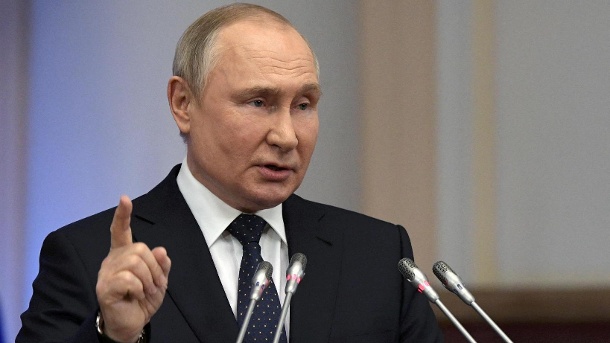 Wladimir Putin: Der russische Präsident drohte dem Ausland. (Quelle: Reuters/Sputnik/Alexei Danichev/Kremlin)